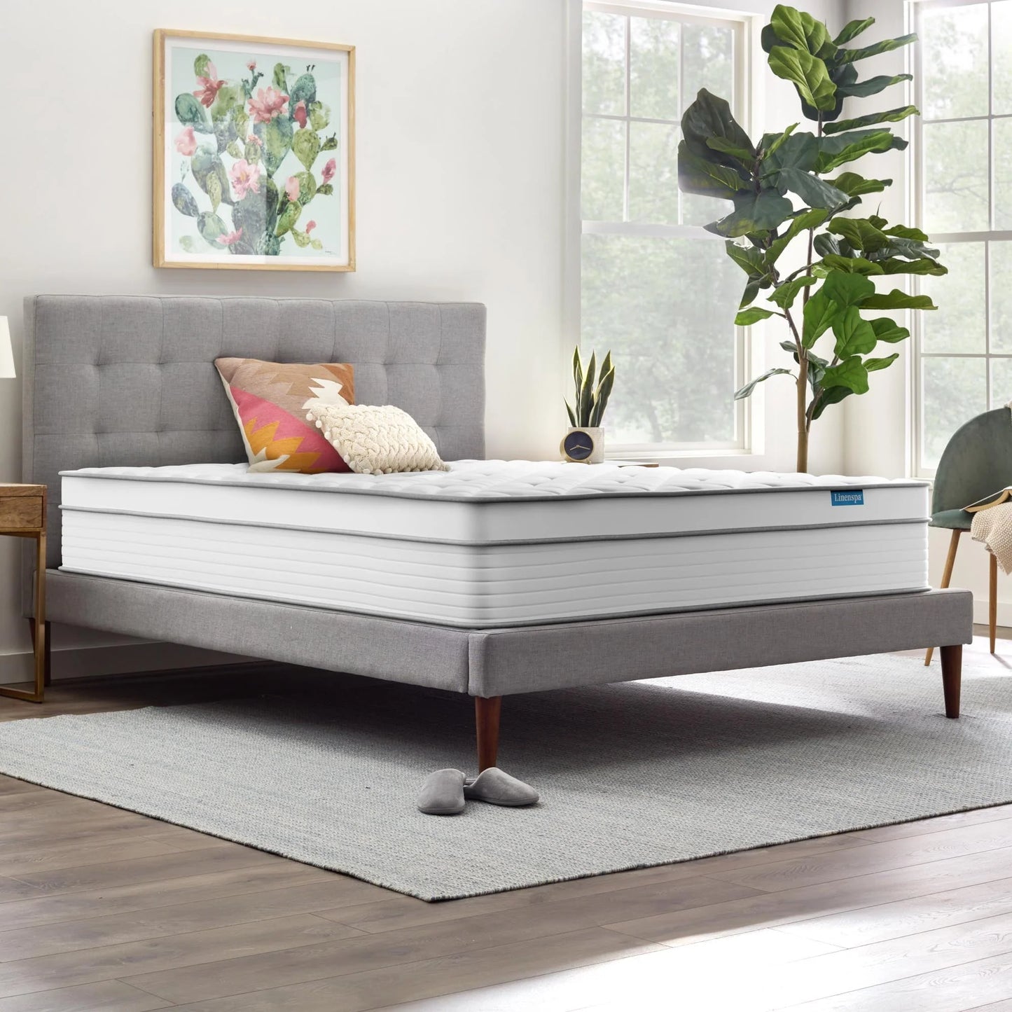 Linenspa Dreamer 12" Hybrid Mattress, Queen