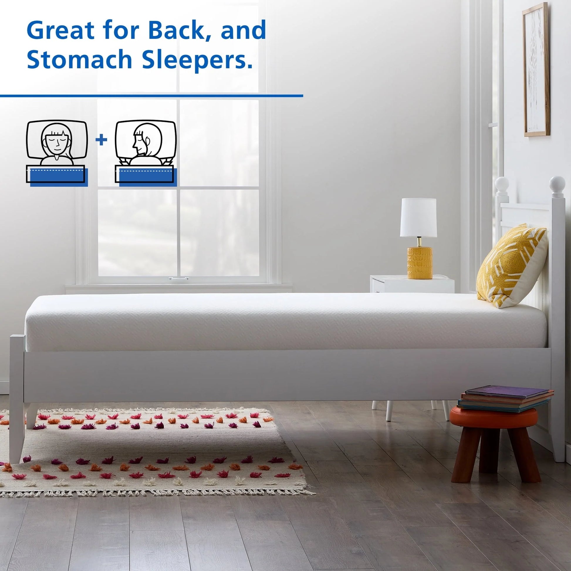 Mainstays 6 inch Memory Foam Mattress, Twin