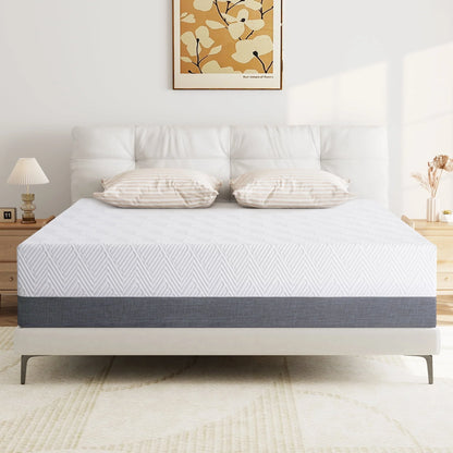 Queen Mattress, Madinog 10" Medium Memory Foam Mattress, Mattress in a box