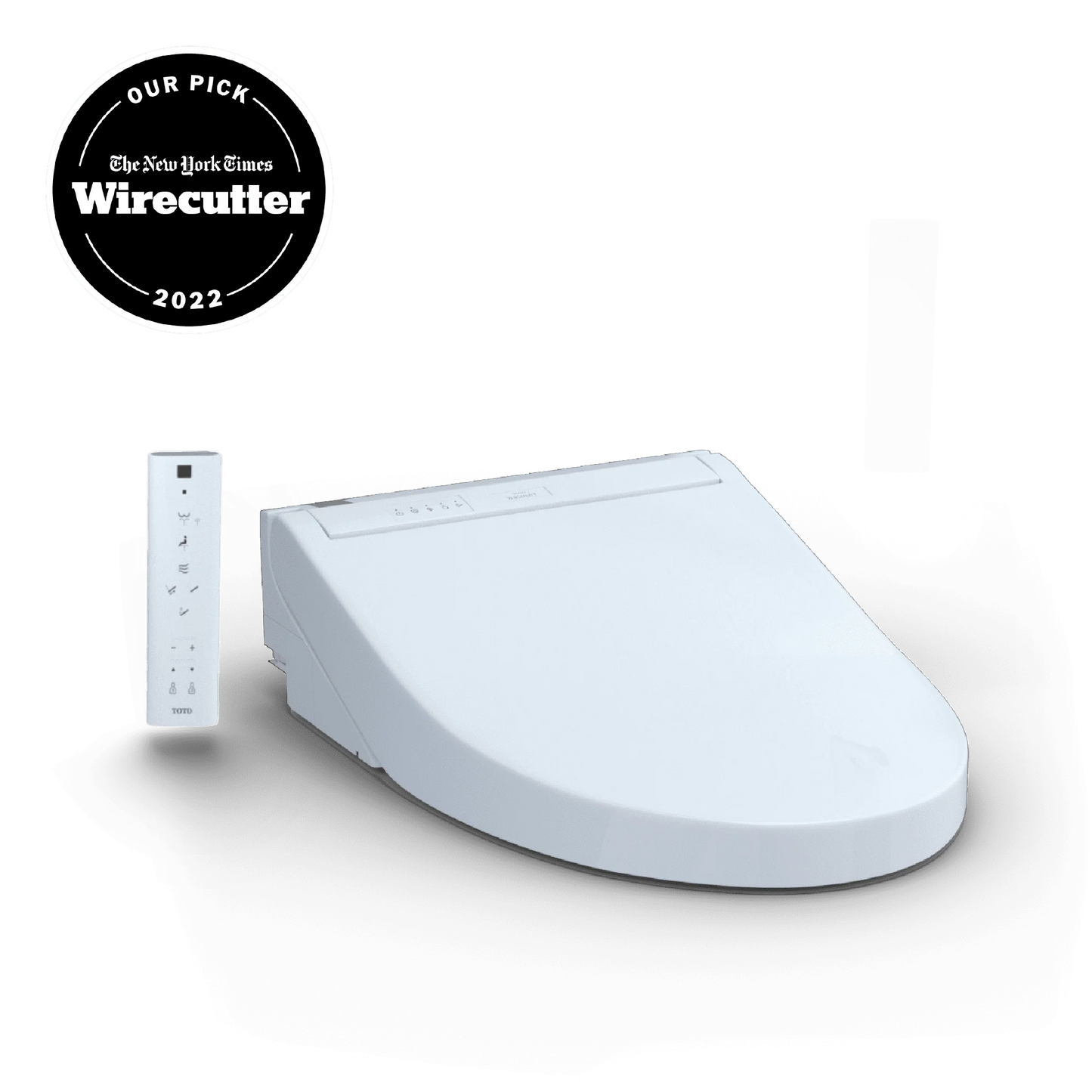 TOTO WASHLET C5 Electronic Bidet Toilet Seat with PREMIST and EWATER+ Wand Cleaning, Elongated, Cotton White - SW3084#01