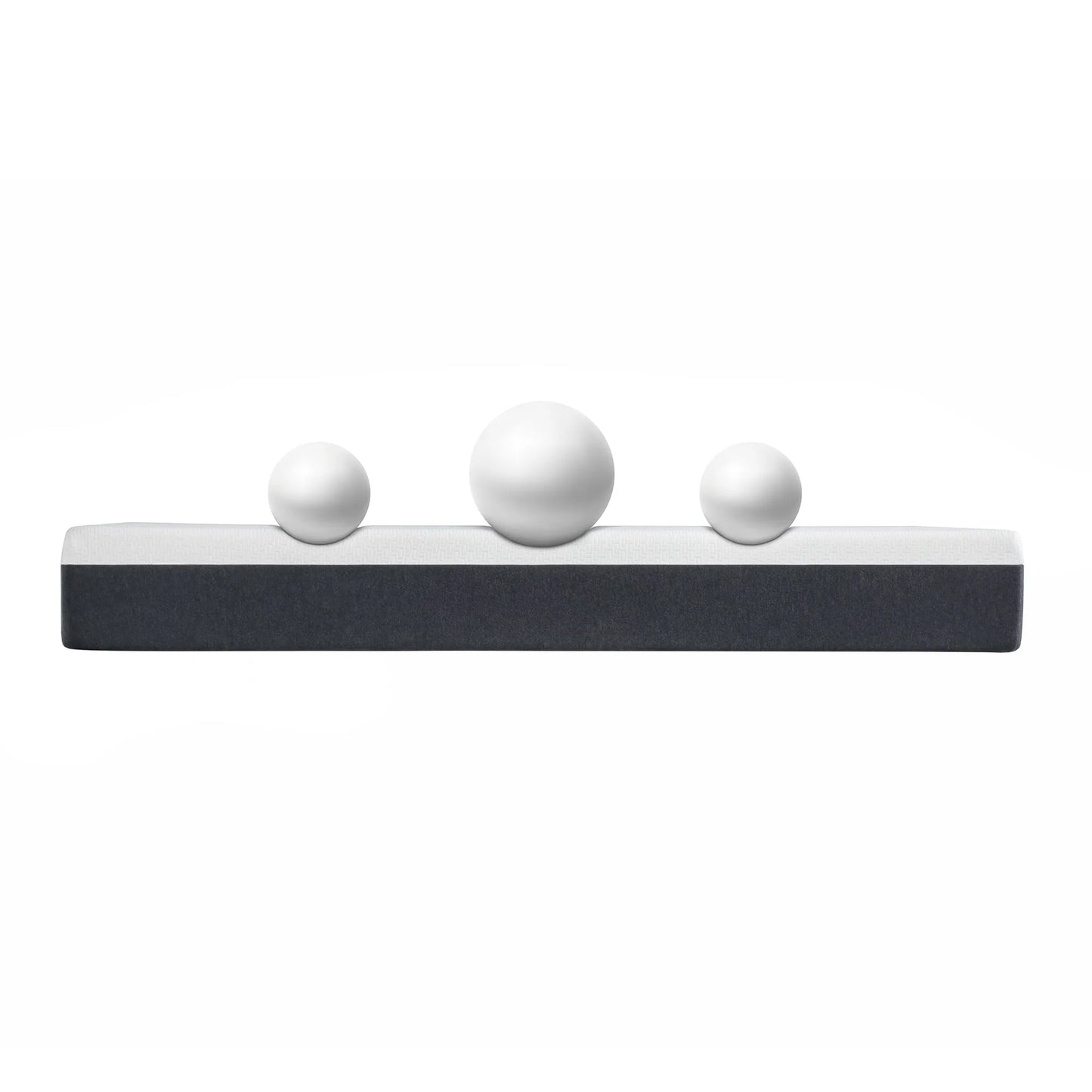 GrandRest 10'' Adult DreamGel Gel Memory Foam Mattress, King, Dark Grey