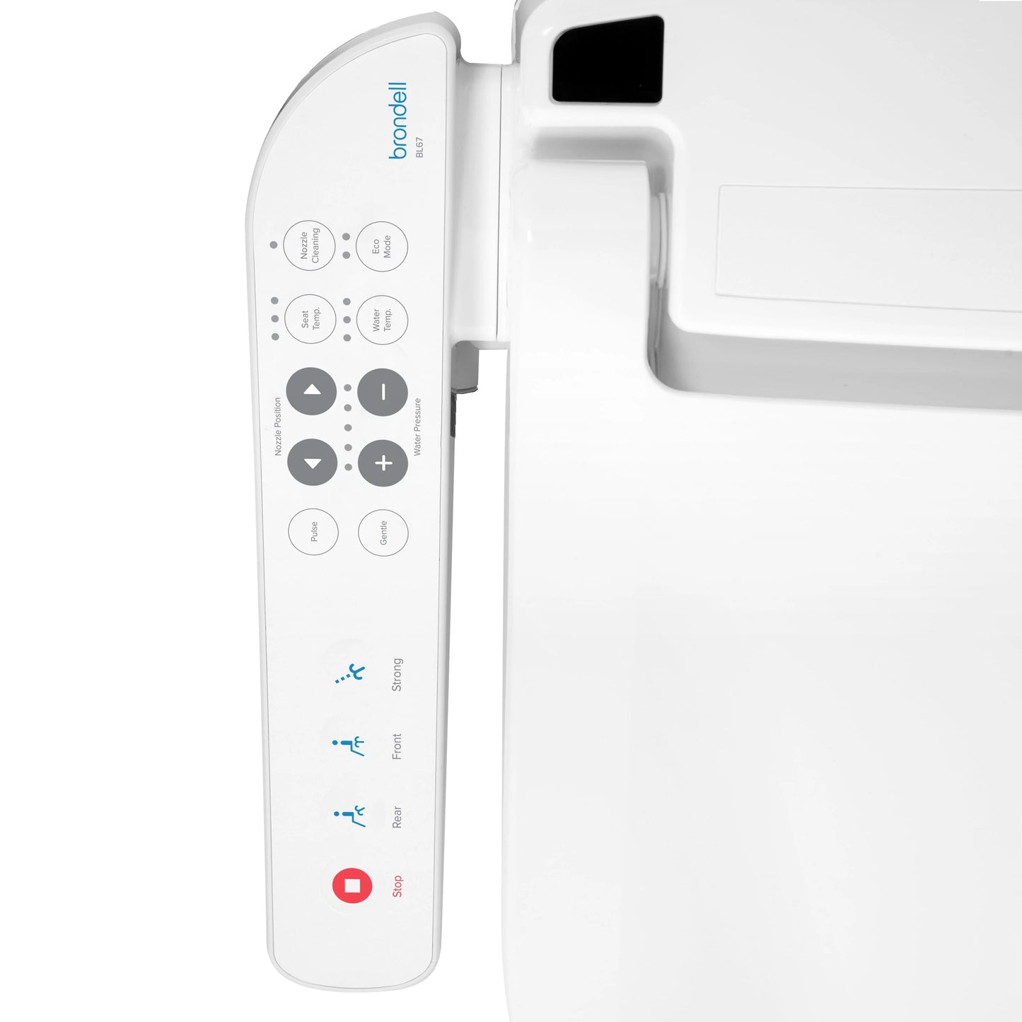 Swash Select BL67 Sidearm Bidet Seat, Elongated White