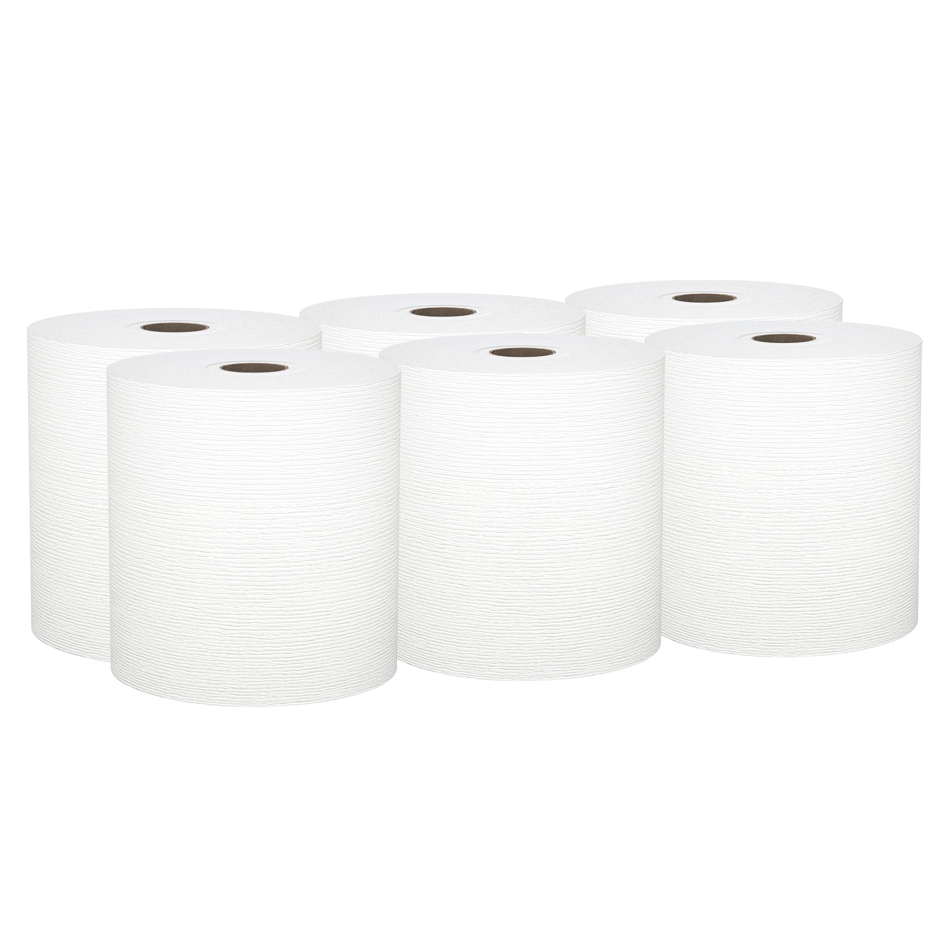 Kleenex Hard Roll Paper Towels, 1-Ply, 950 ft Rolls, 6-count