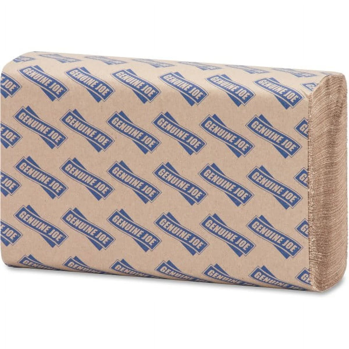 Genuine Joe Multi-Fold Natural Paper Towels, 250 Count, (Pack of 16)