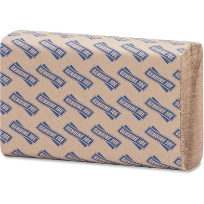 Genuine Joe Multi-Fold Natural Paper Towels, 250 Count, (Pack of 16)