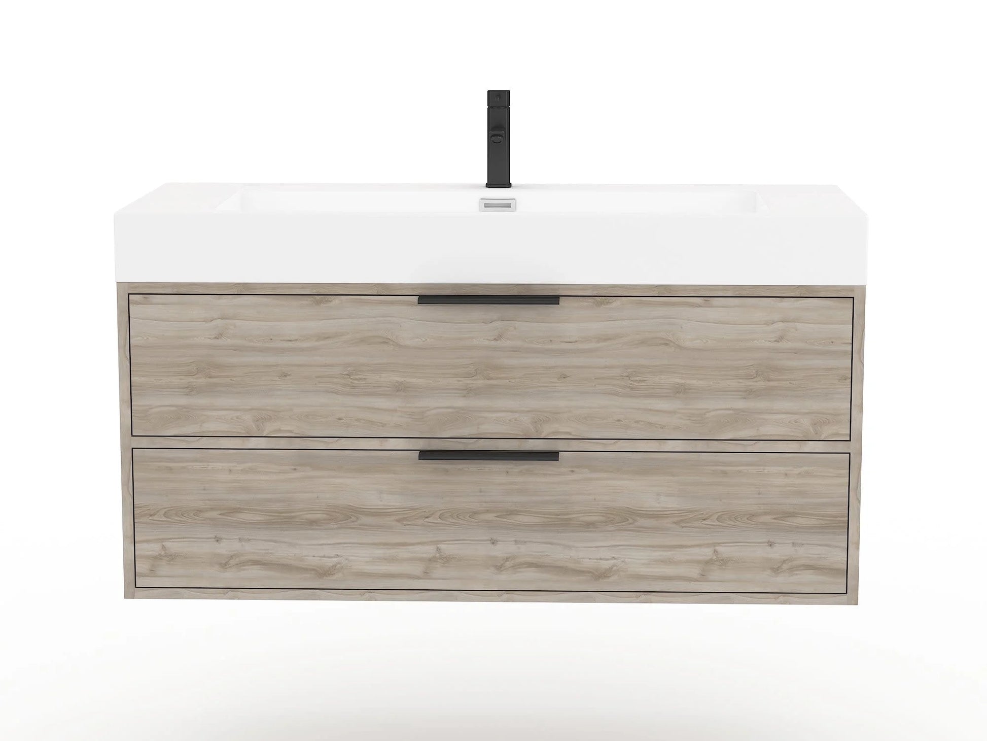 Cutler Kitchen and Bath Savoy 42" Wood/Cultured Marble Bathroom Vanity - Brown