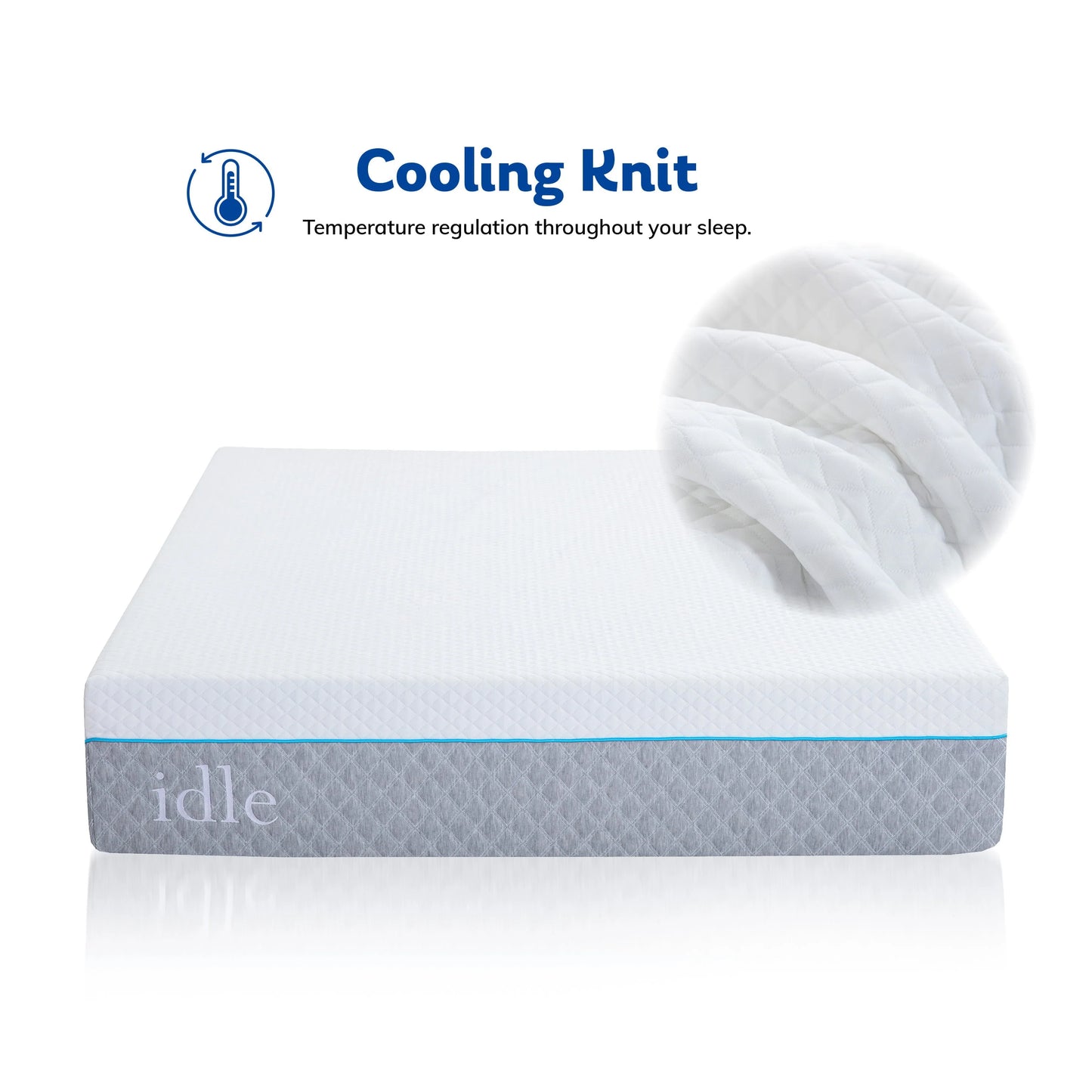 MLILY Idle 12 inch Gel Memory Foam Mattress, Twin Size Mattress in a Box, Medium