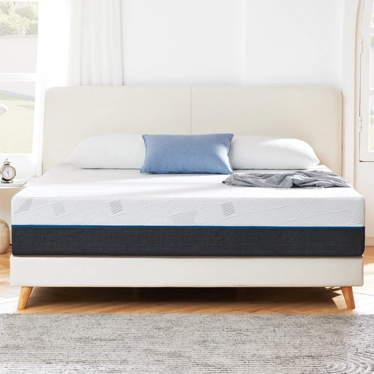 Queen Mattress, Madinog 12" Queen Size Memory Foam Mattress in a Box
