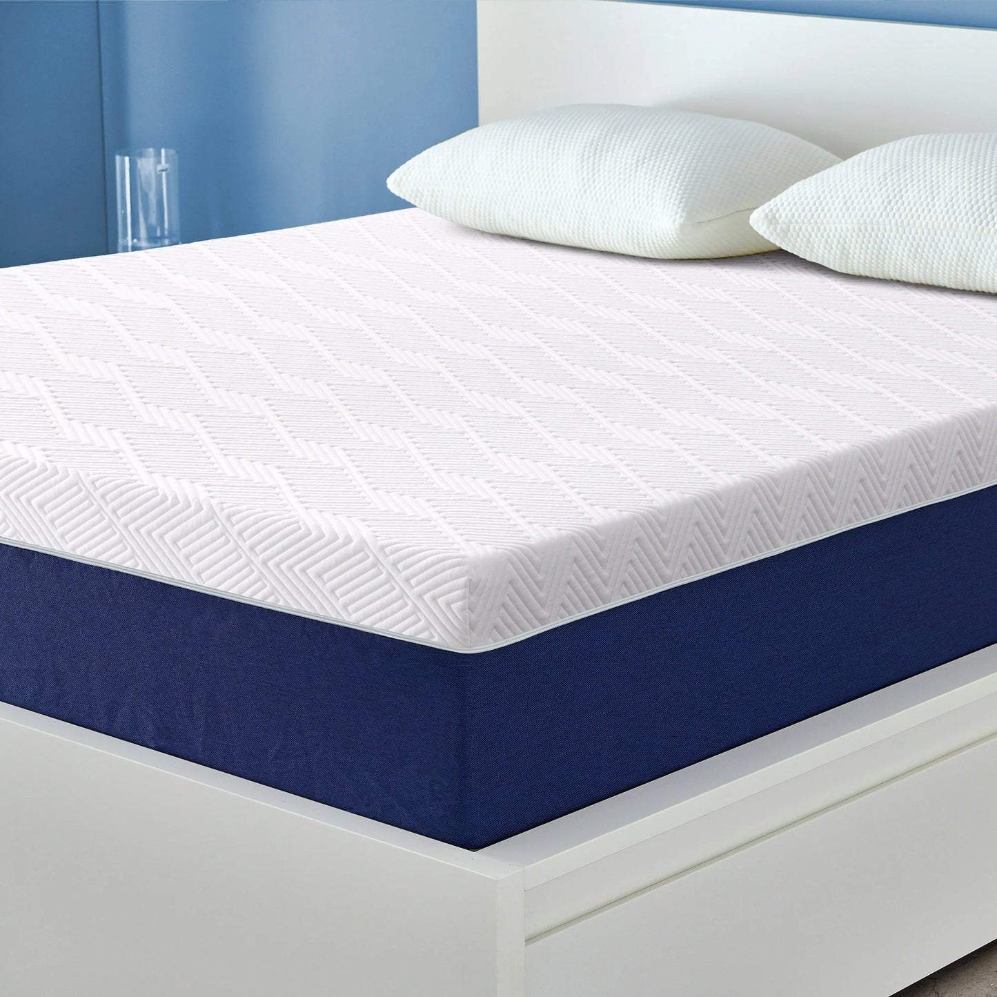 Full Size Mattress Madinog 12" Medium Plush Mattress Gel Memory Foam Support Bed-in-a-Box