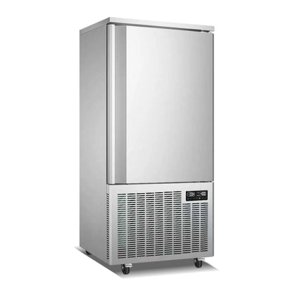 Kolice Commercial 15 Trays Blast Chiller, Blast Freezer with Food Probe,Lowest temp: -40° F for Restaurants,Canteens,Schools,Hotels
