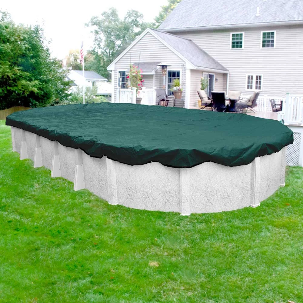 Robelle 15-Year Supreme Plus Oval Winter Pool Cover, 21 x 41 ft. Pool