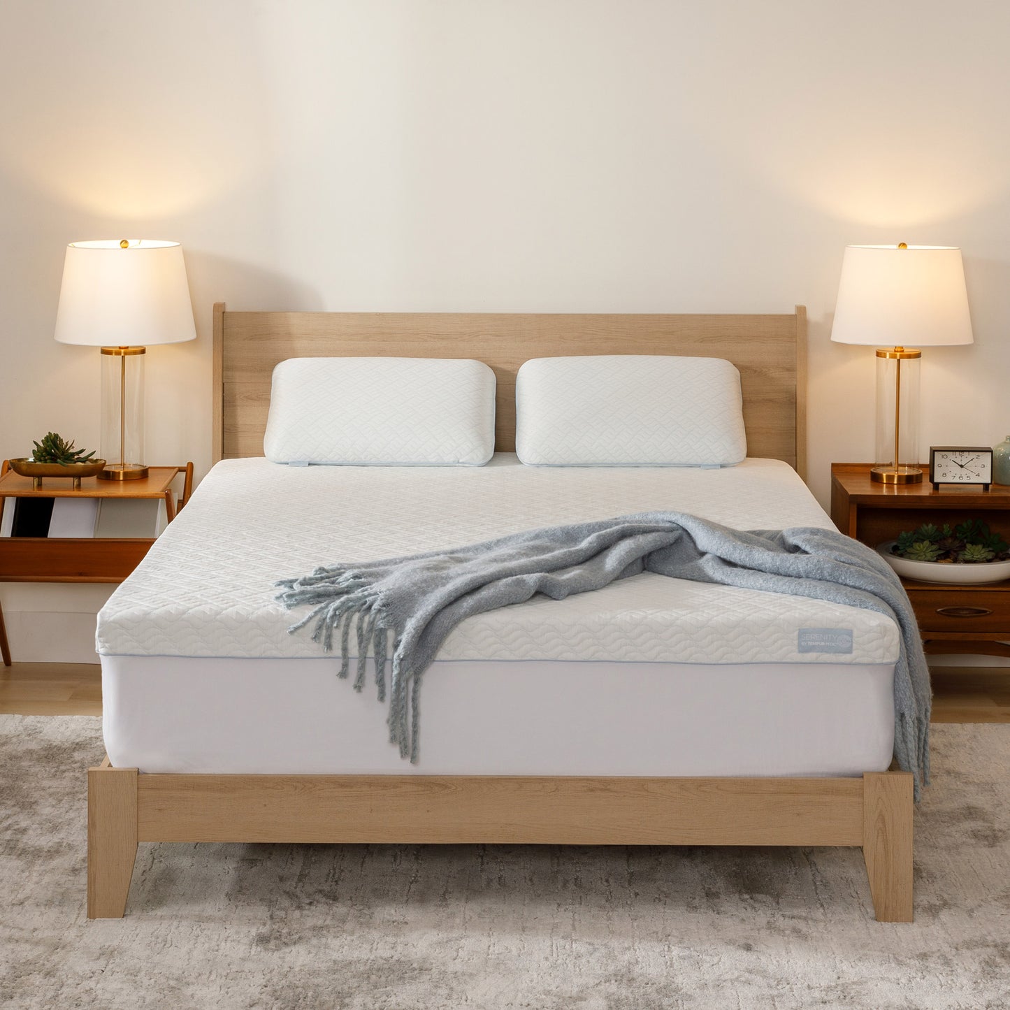 Serenity by Tempur-Pedic 3” Cooling Memory Foam Mattress Topper