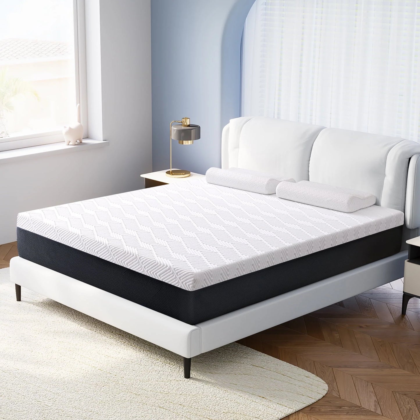 Queen Mattress, Madinog 10" Queen Size Memory Foam Mattress in a Box