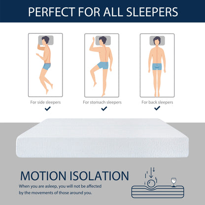 MLILY Essence Sleep 6" Twin Size Memory Foam Mattress