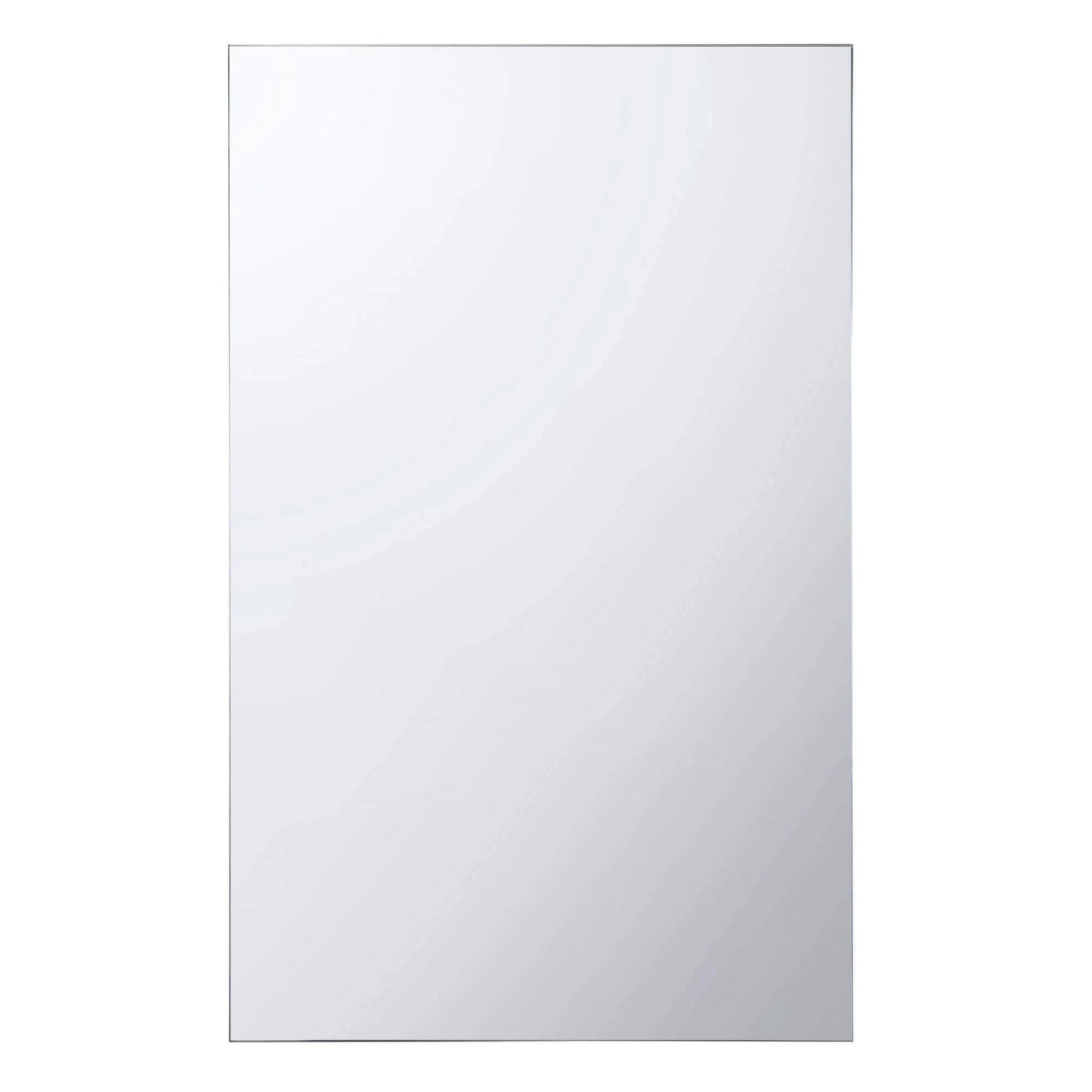 Fine Fixtures Bathroom Medicine Cabinet, Aluminum, Recessed/Surface Mount, Right/Left Hinged, Mirrored Interior Grey 15 X 24 Mirrored Finish