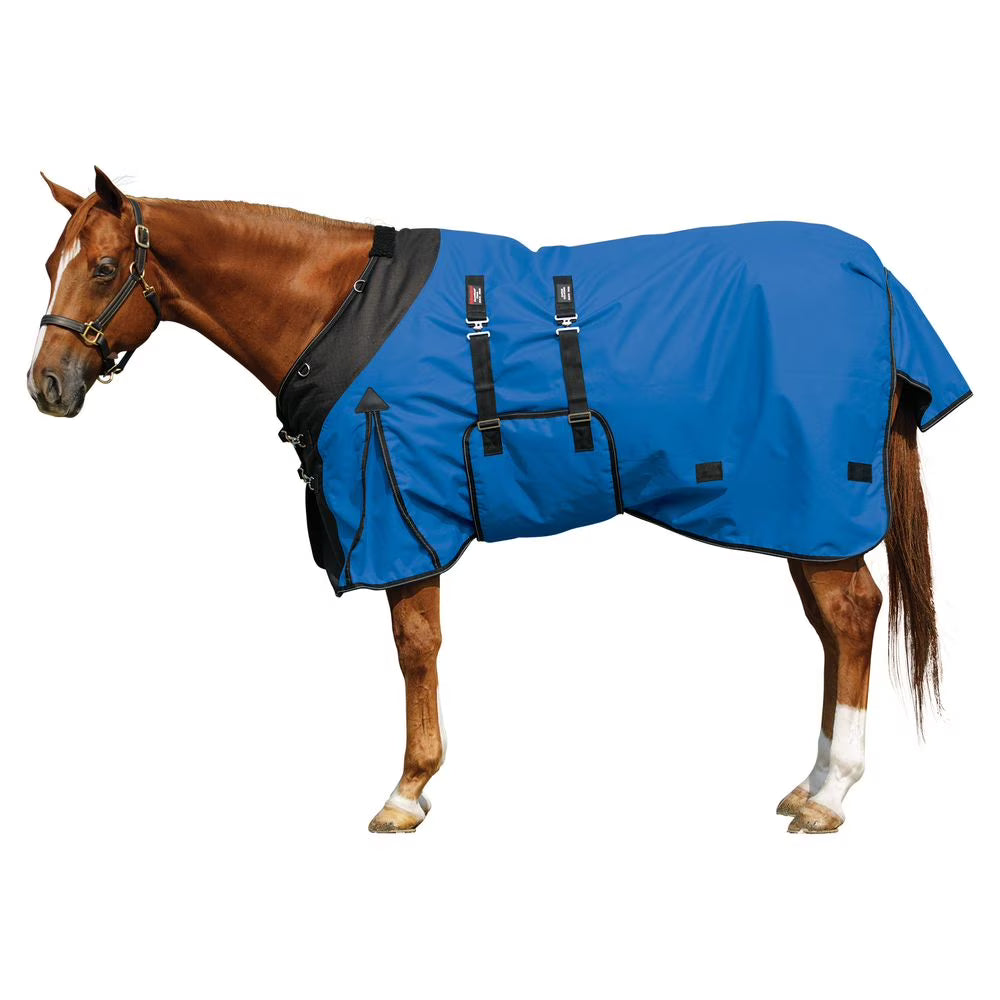 STORM SHIELD Classic II Medium Horse Turnout Blanket | Color Royal | Size 74