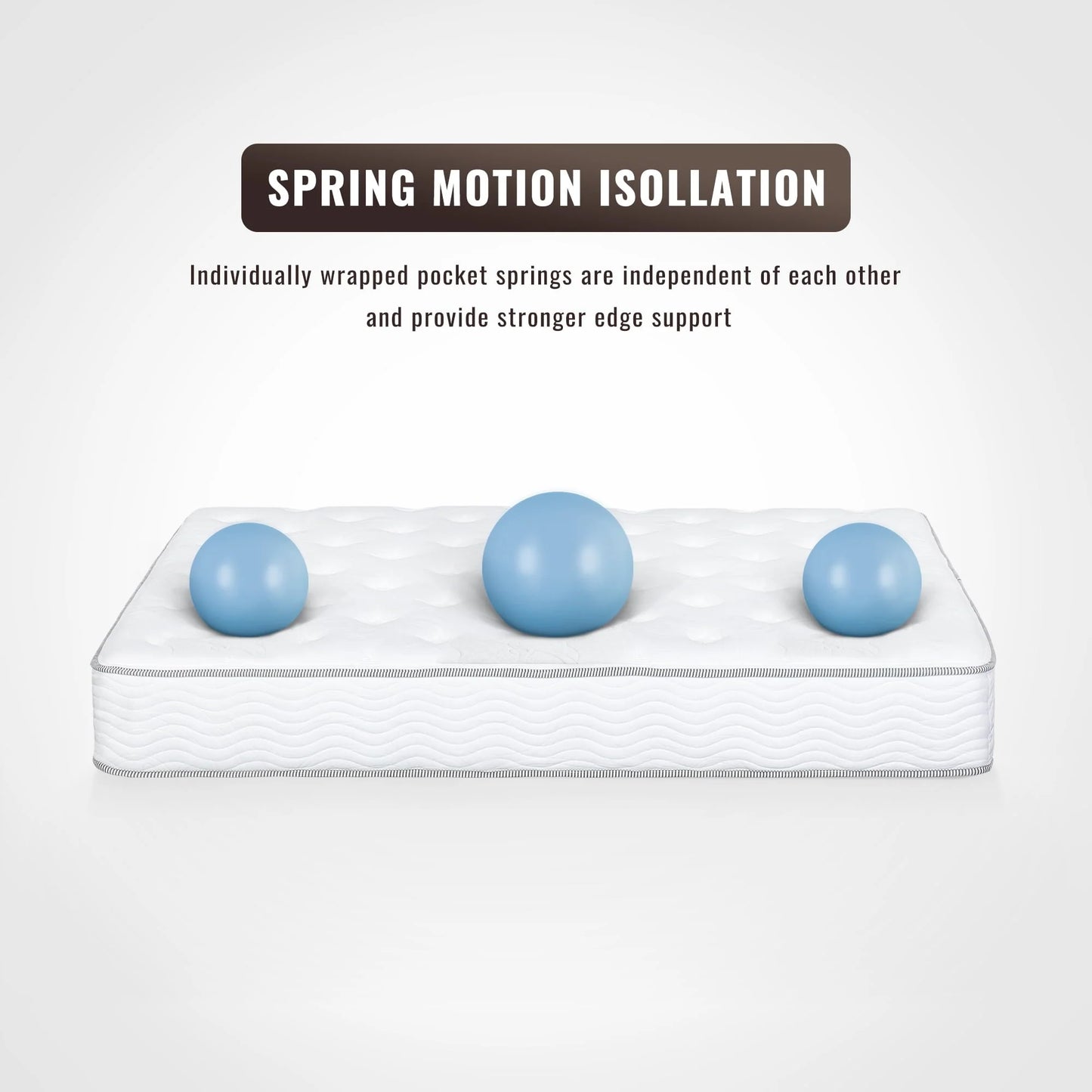 GrandRest 10'' Adult Cool Sleeper Hybrid Mattress, Plush, Queen