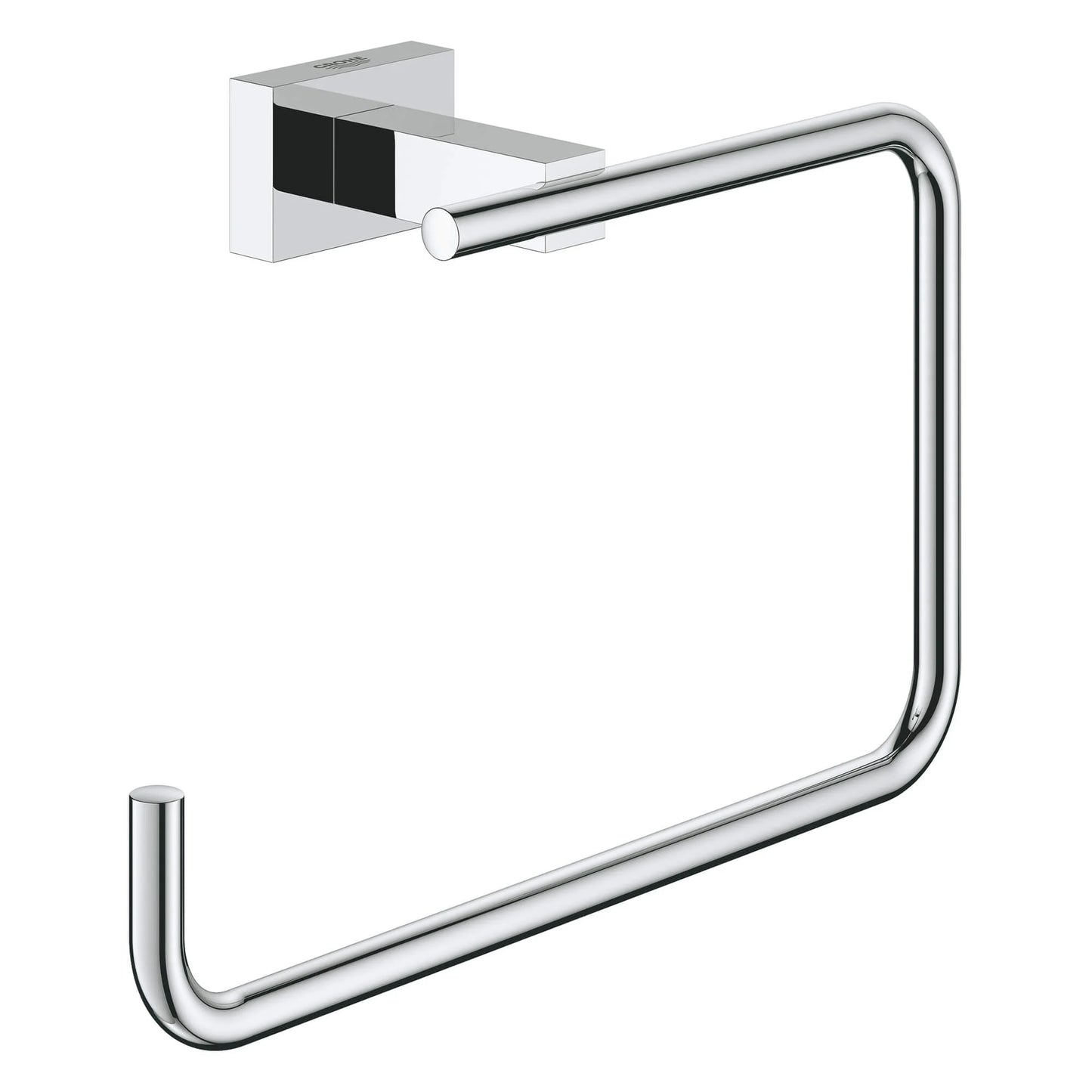 Grohe Essentials Cube 405102431 8" Towel Ring in Matte Black