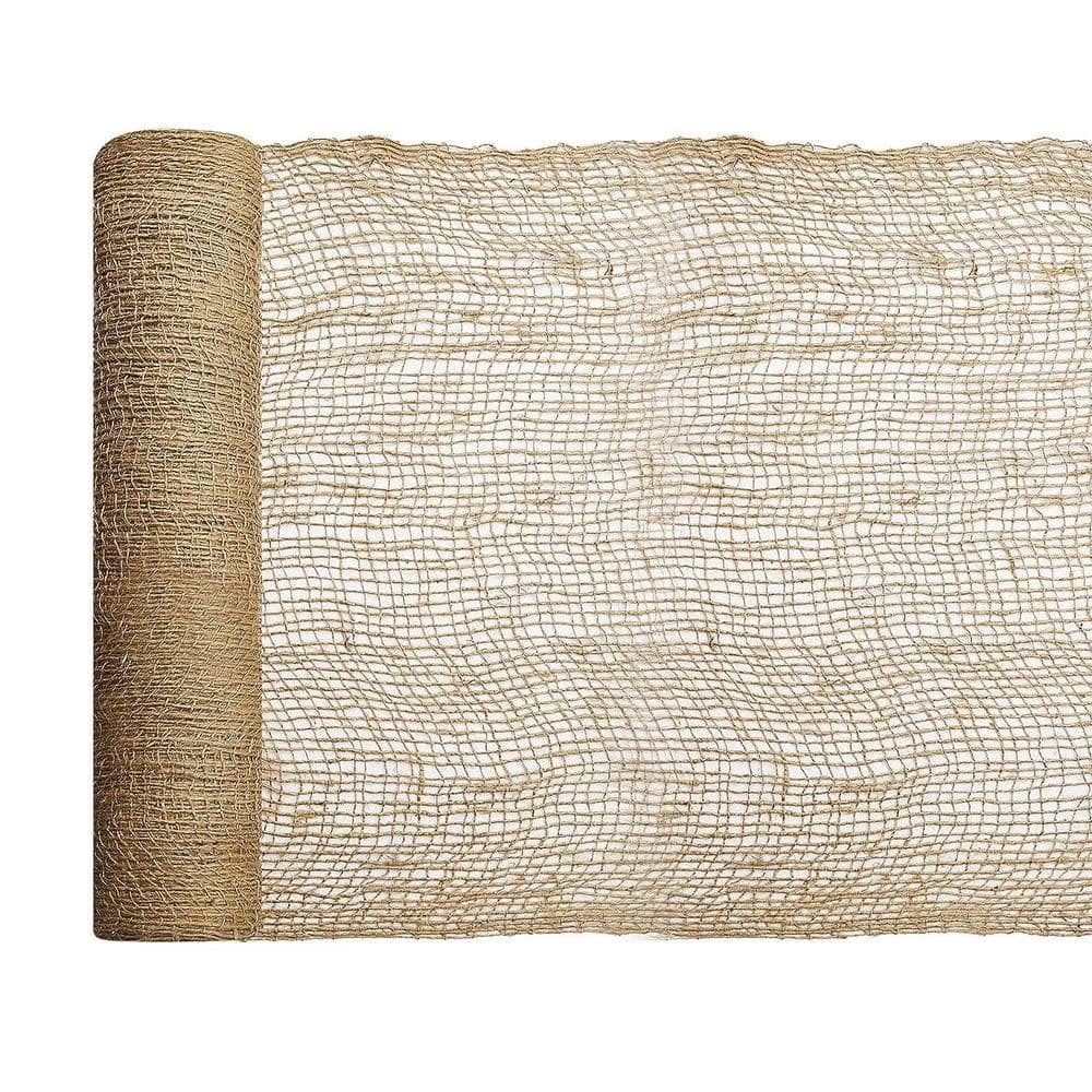 4 ft. x 112 ft. 12 oz. Jute Mesh Mat Blanket Erosion Control Blanket