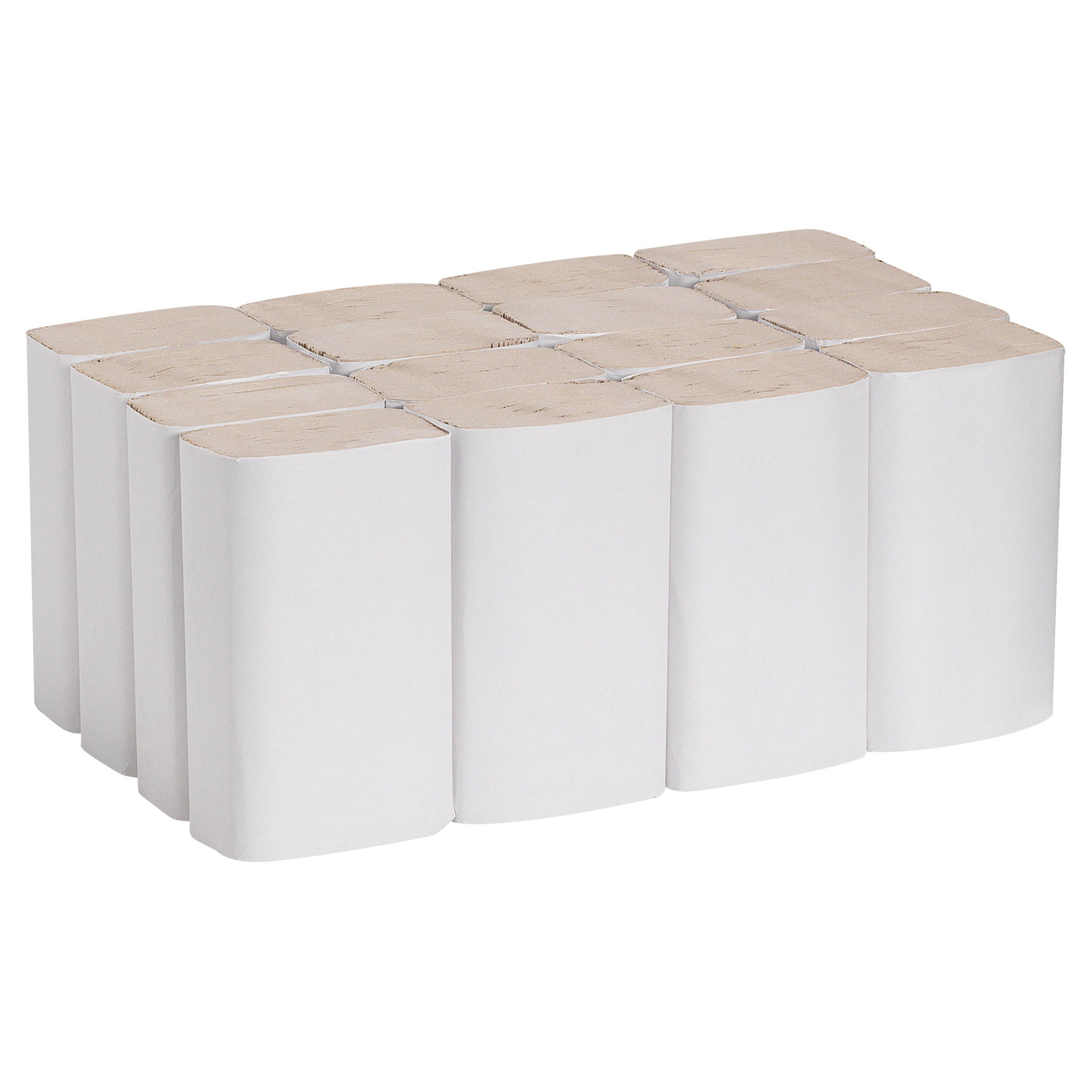 Marathon Paper Towel, Brown, Singlefold, 1-Ply, 250-count, 16-pack