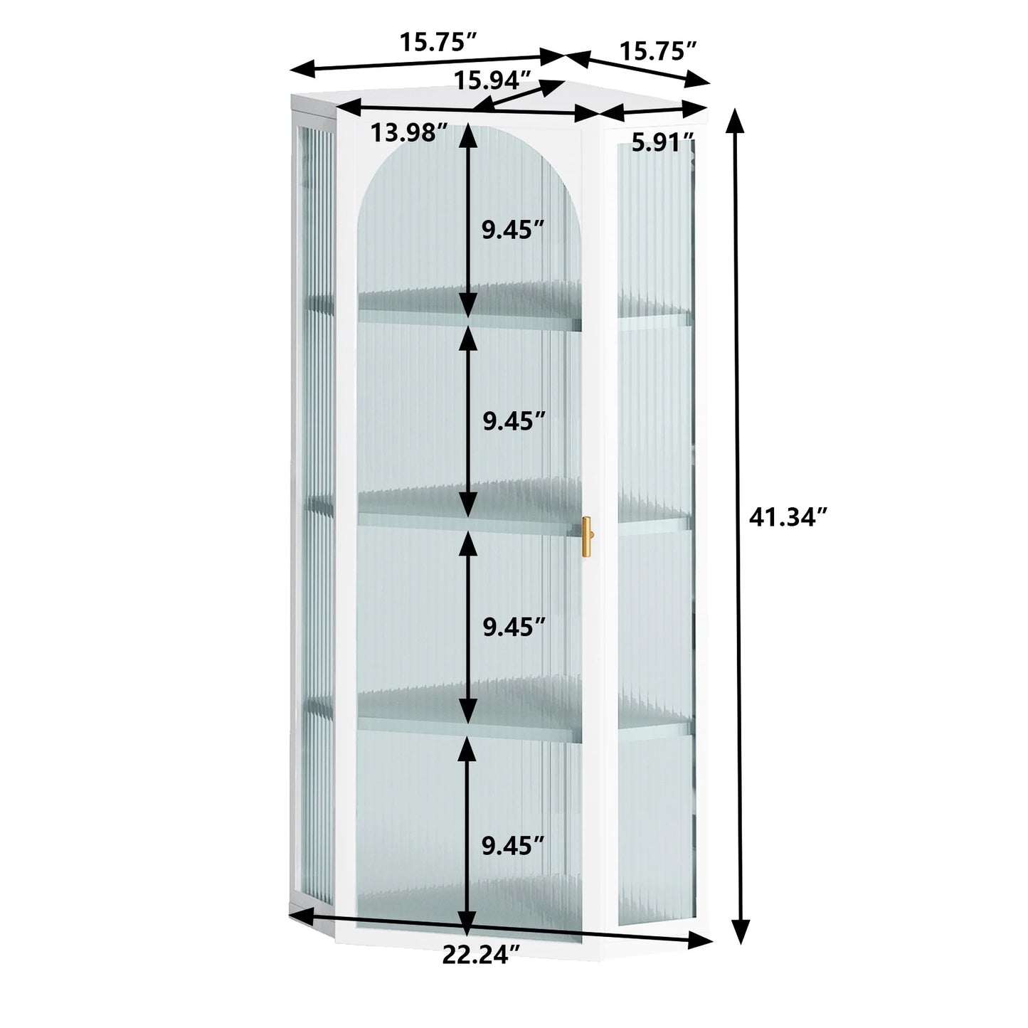 Wall Mounted Storage Cabinet In White, Minimalist Design For Home, Four Shelves, Bedroom To Kitchen Bathroom White Storage, Modern Minimalist, With