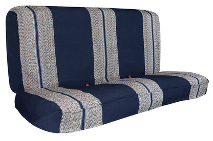Leader Accessories Saddle Blanket Blue Full Size Pickup Trucks Bench Seat Cover Universal Work with Bench Seats,Blue