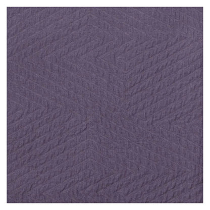Matelass Blanket Coverlet, Queen, Grid/White
