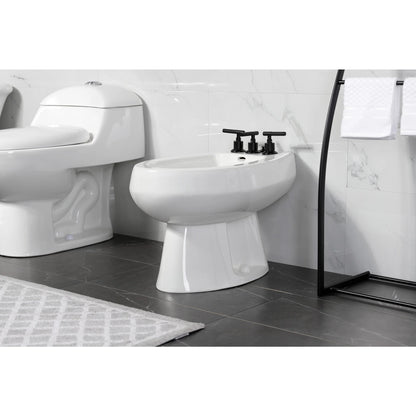 Kingston Brass KB6321CKL Kaiser Three-Handle Bidet Faucet, Polished Chrome