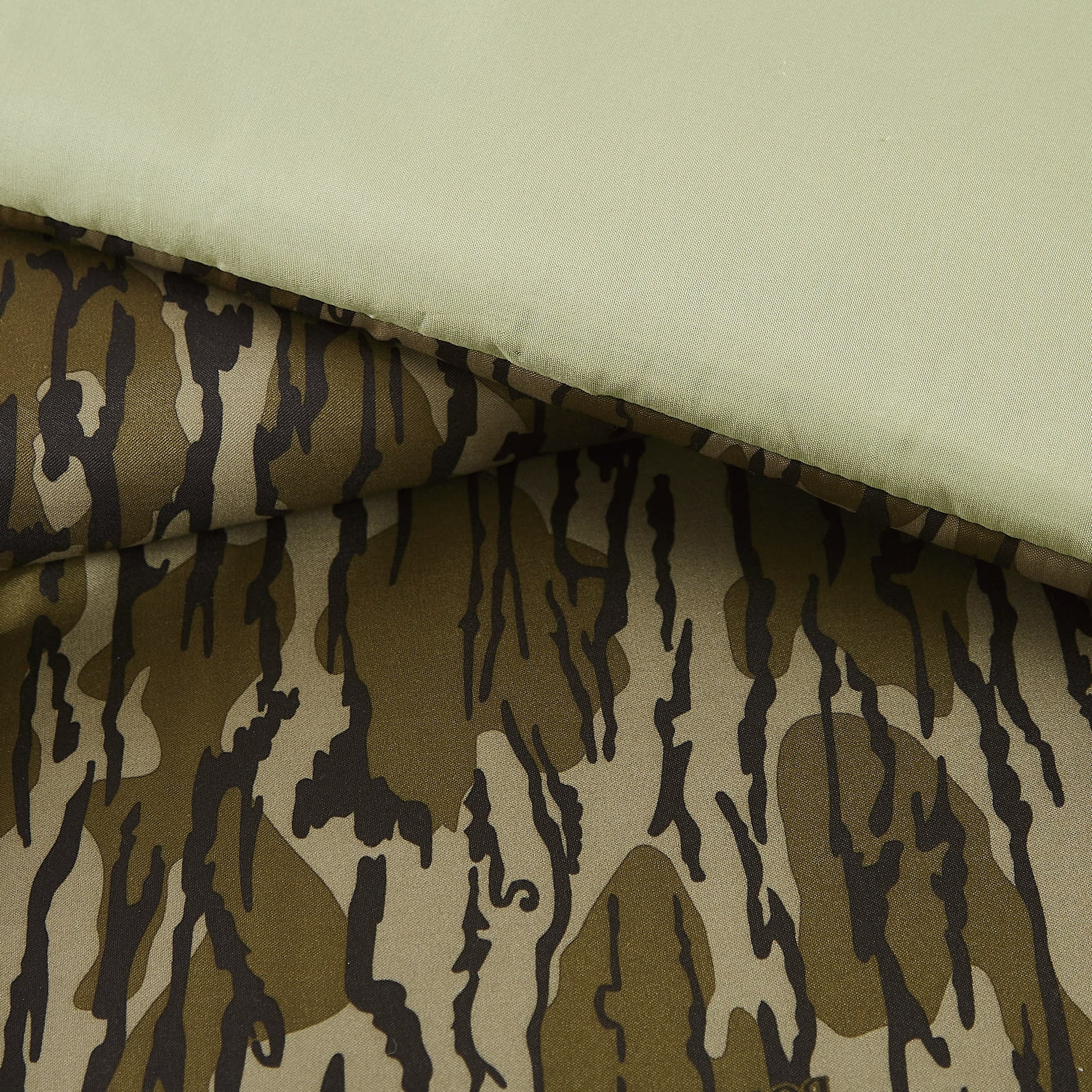 Mossy Oak Bottomland Microfiber Full Size Bed in a Bag Microfiber Adult Bedding for Hunting Lodge or Cabin