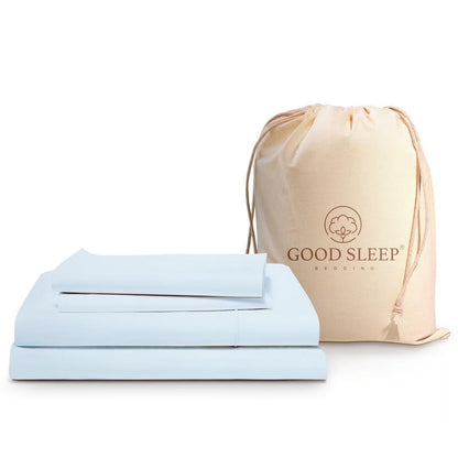 Good Sleep Bedding 100% Egyptian Cotton Split King Sheets, Luxury 1000 Thread Count 5 Piece Sheets & Pillowcases Set - Sage