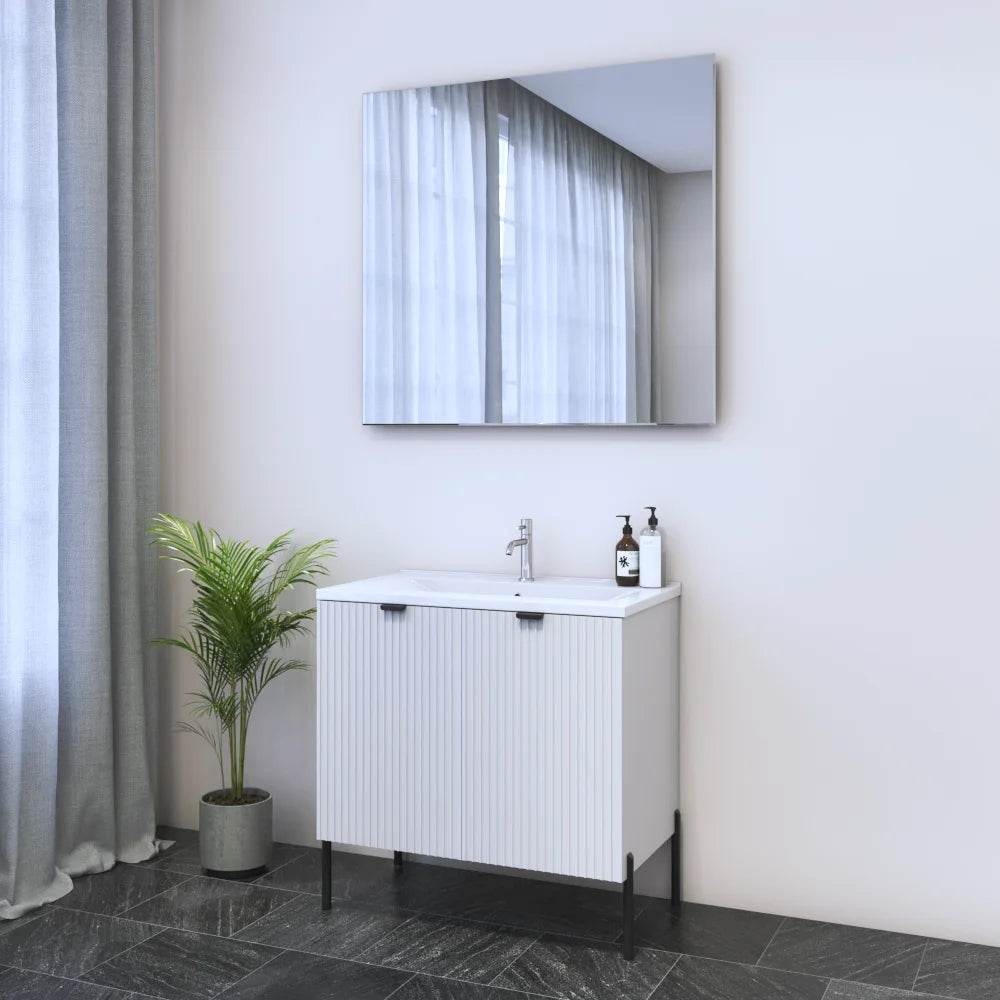Nicole 2D 80 Floating Bathroom Vanity (32" Width)