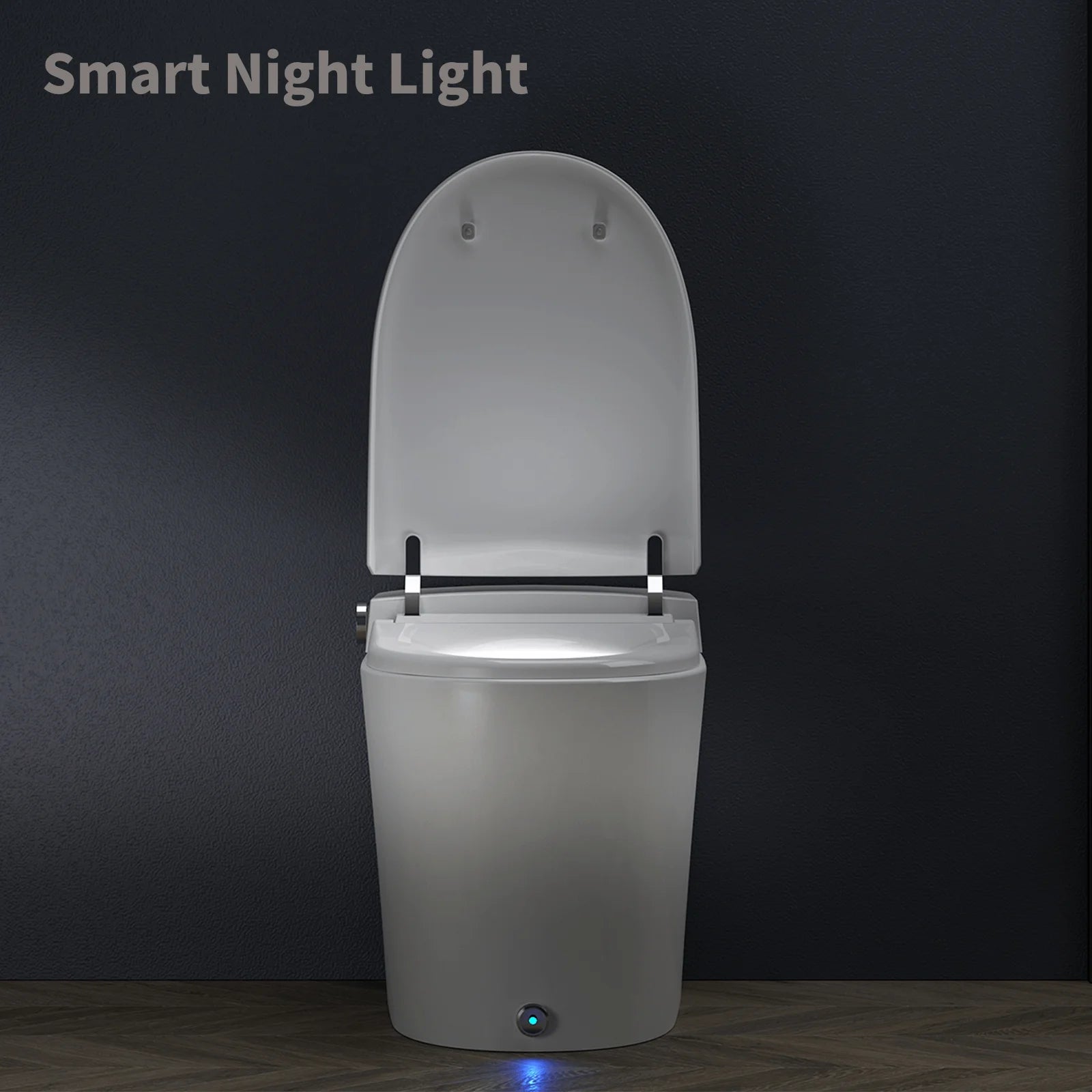 HOROW Luxury Smart Toilet, with Bidet Built-in, Automatic, Auto Open/close Lid, Heated Bidet Seat