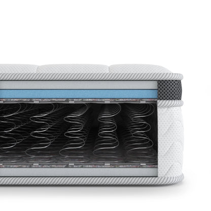 NapQueen Maxima 10” Hybrid of Cool Gel Infused Memory Foam and Coils Mattress, Full