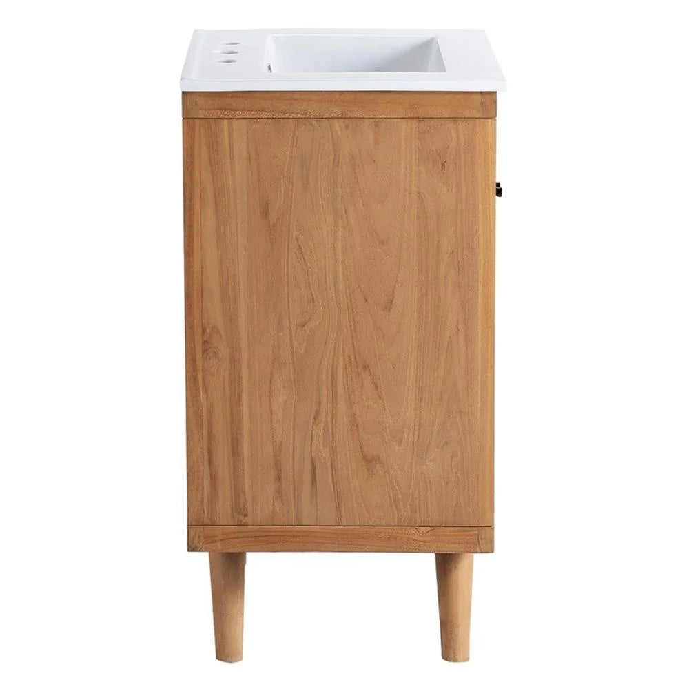 Modway Birdie 24" Bathroom Vanity in Natural White