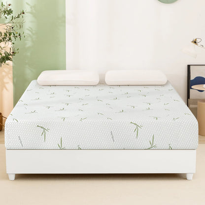 6 inch Twin Memory Foam Mattress with Bamboo Cover, CertiPUR-US Certified, Mattress in a Box