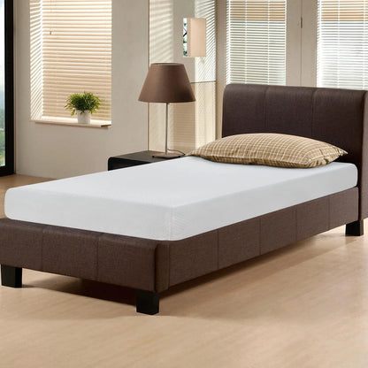 FDW Twin Mattress 6 inch Gel Memory Foam Mattress Queen Mattresses Medium Firm Mattresses,White