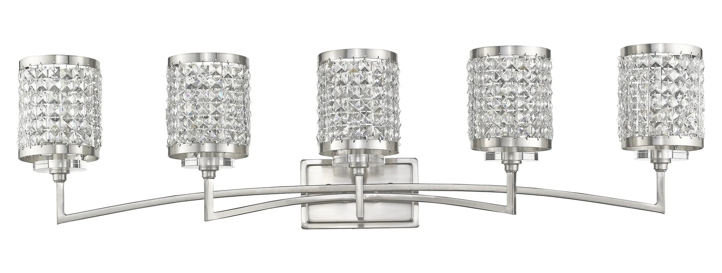Livex Lighting Grammercy Bath Light in Hand Painted Palacial Bronze