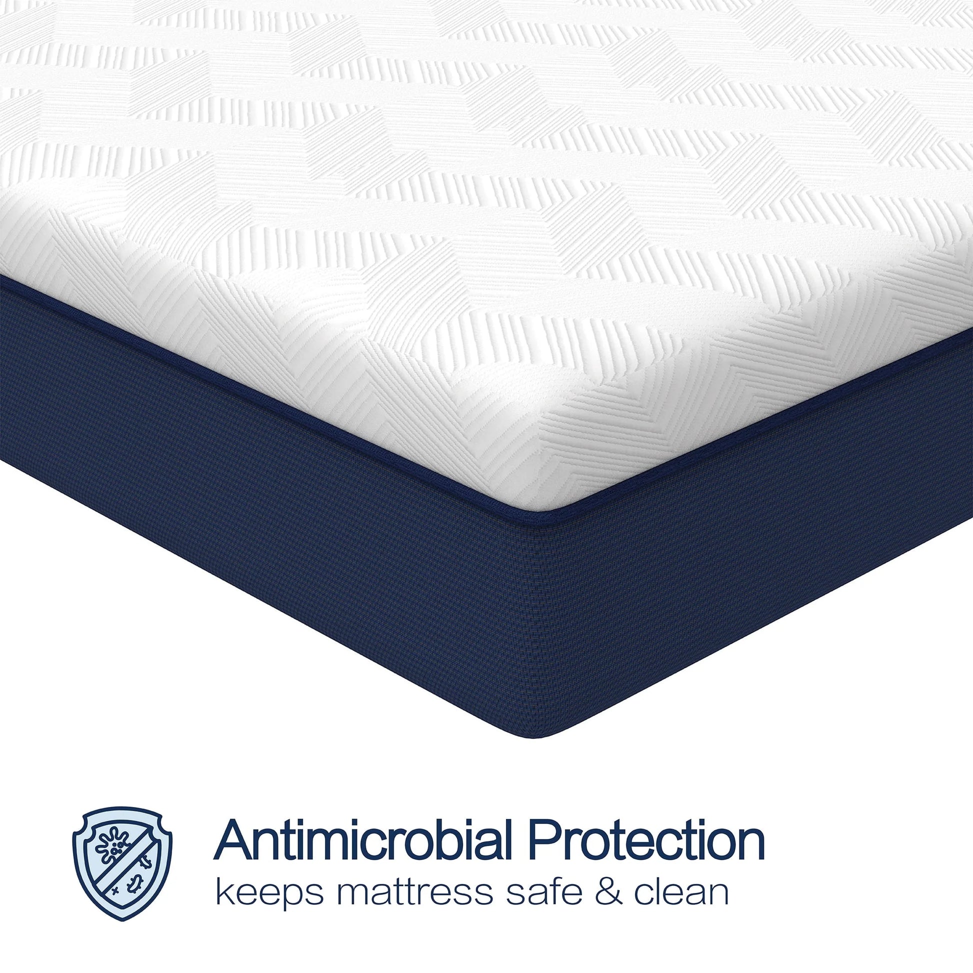 Cole & Rye ArticSky 12" Medium Firm Gel Memory Foam Mattress with BONUS Pillows, Queen