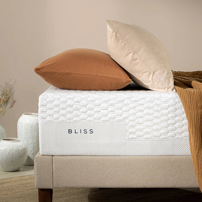 Zinus 12" Bliss Memory Foam Mattress, Made of US Foam and Global Materials, Twin