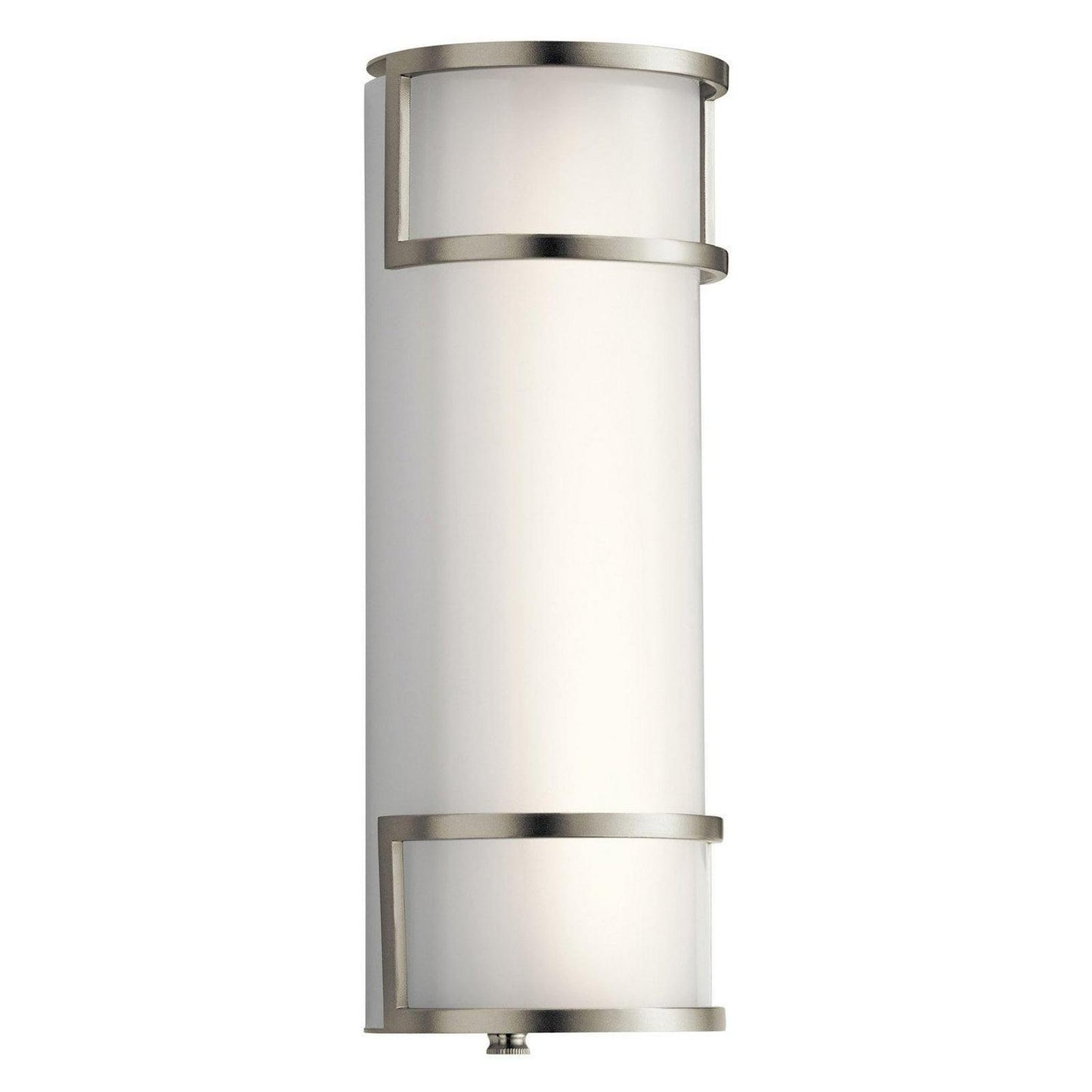1 Light Linear Bath Vanity Approved For Damp Locations With Transitional Inspirations 4.5 Inches Tall By 24.75 Inches Wide Kichler Lighting 11142Niled