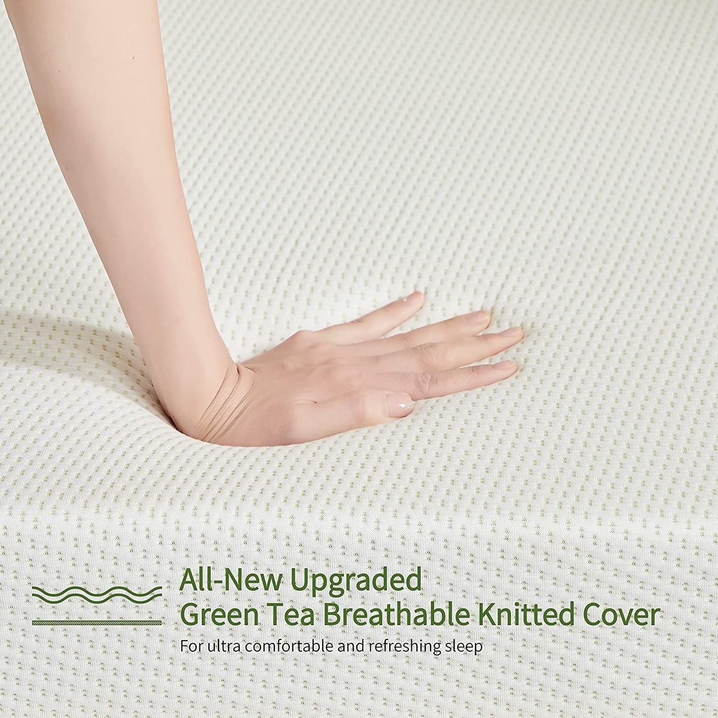 Vipkoe Gel Memory Foam Mattress for Pressure Relief & Cooler Sleep, 6 inch in a Box, Twin XL