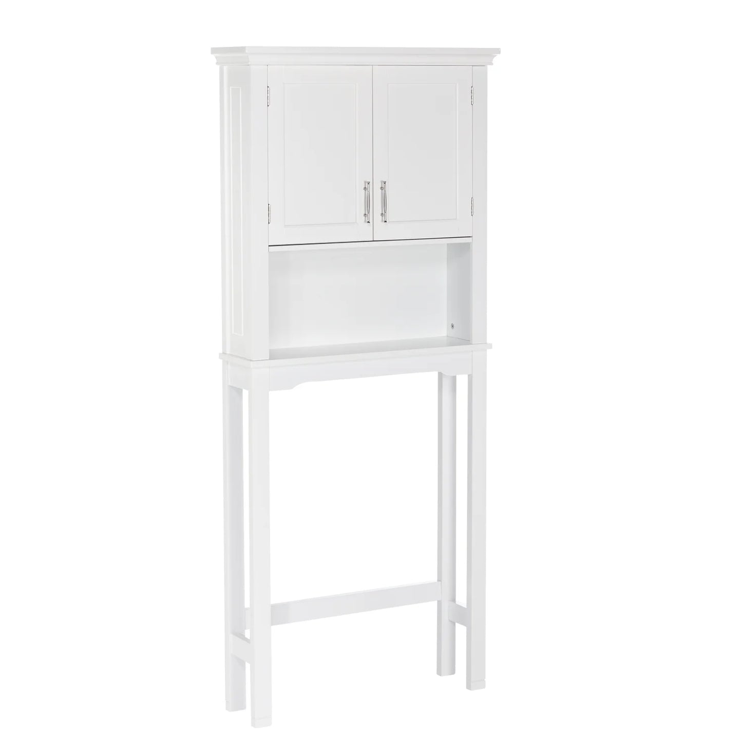 RiverRidge Somerset Over the Toilet Bathroom Spacesaver Medicine Cabinet Shelf - White
