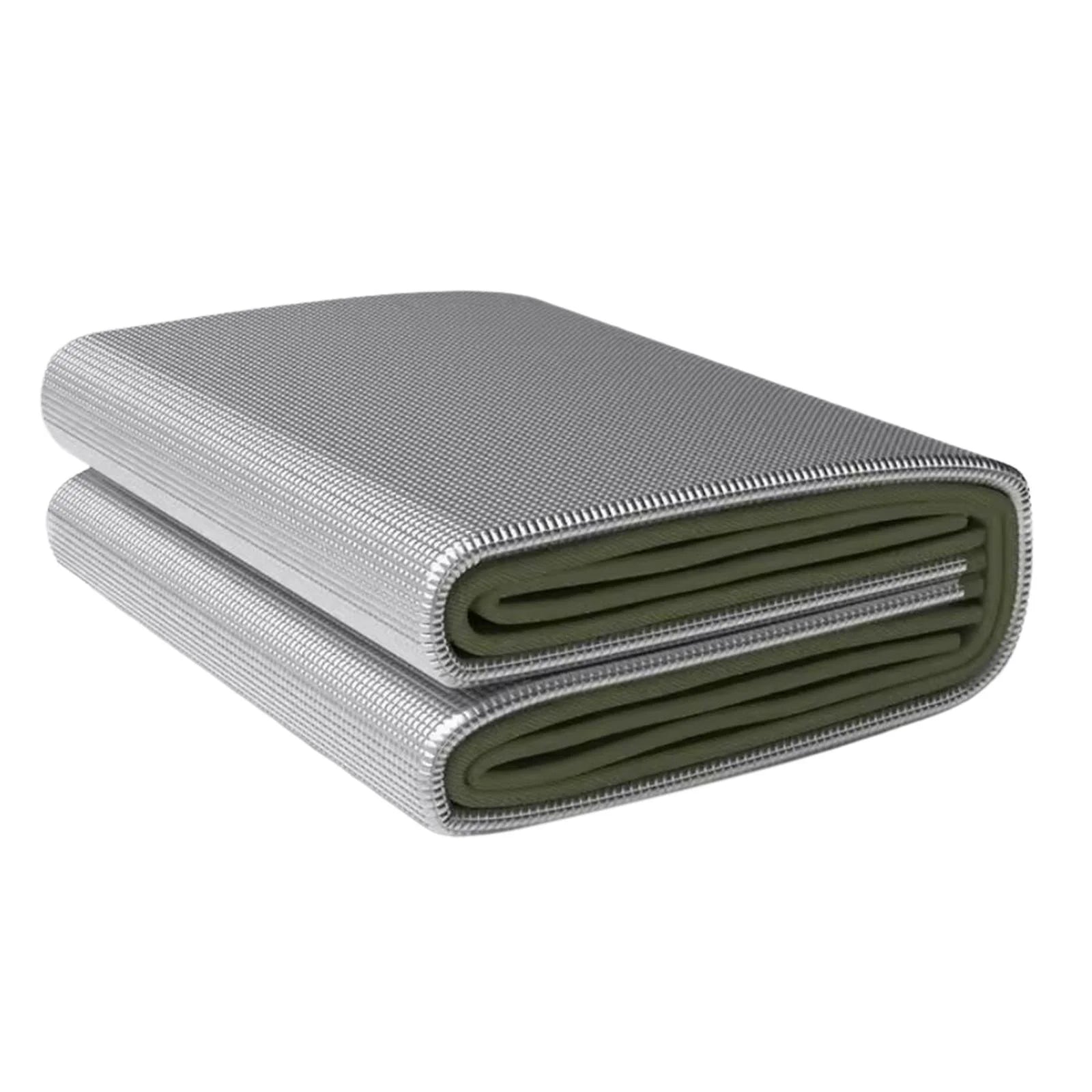 Camping Mat Aluminum Foil Sleeping Mattress Pad Waterproof Easy to Carry Folding Insulation Tent Pad Foam Sleeping Mat for Travel, Park 200cmx250cmx0.5cm