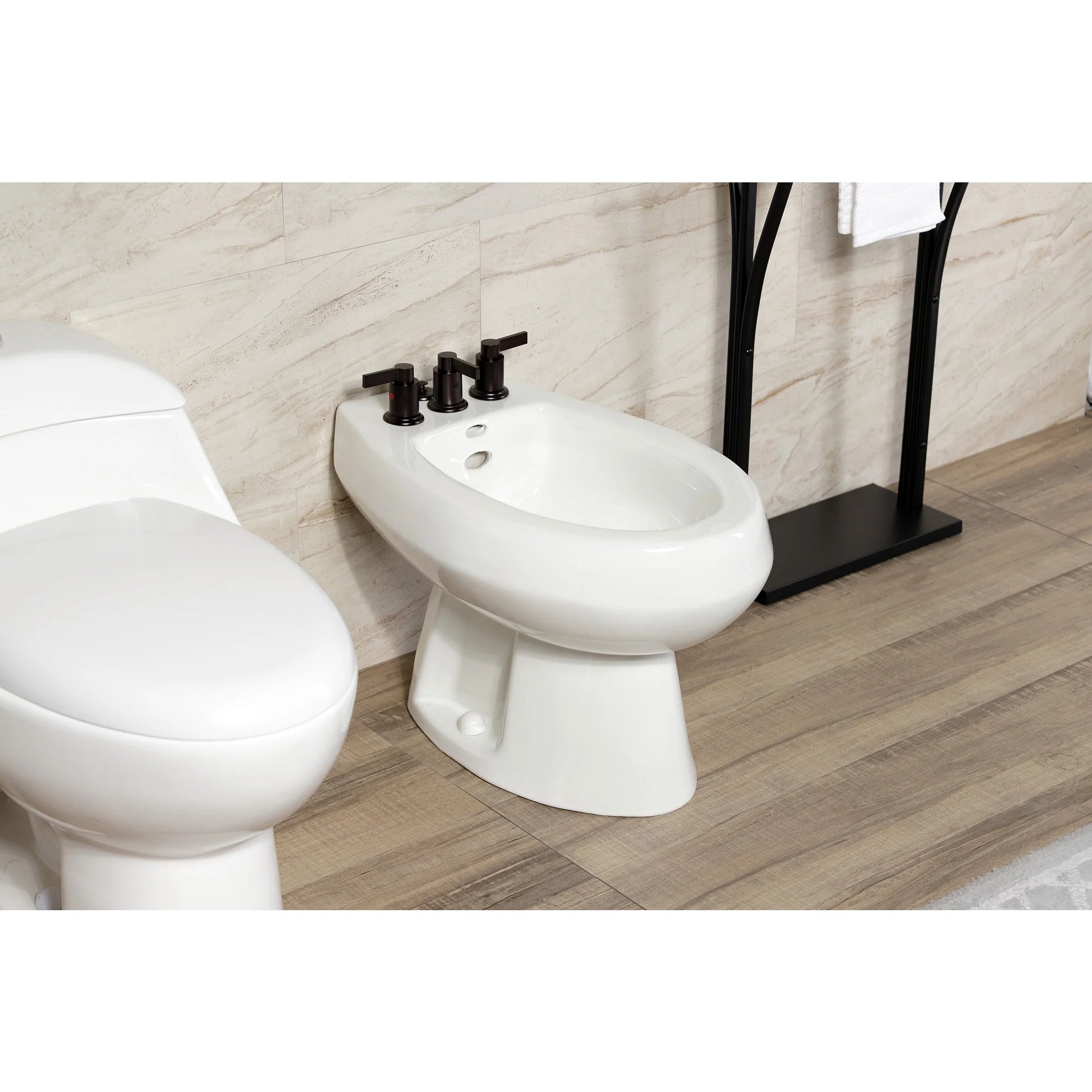 Kingston Brass KB6328NDL Bidet Faucet, Brushed Nickel