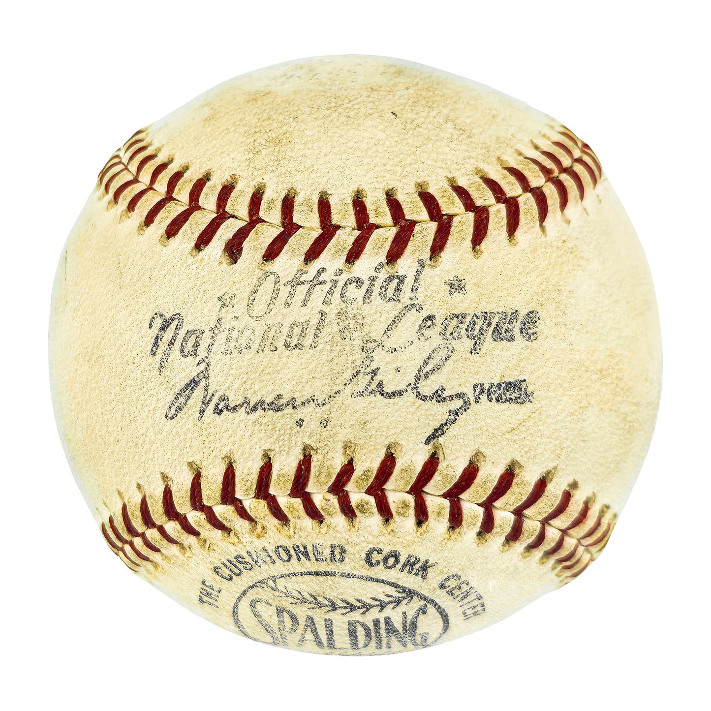 Roberto Clemente Autographed Official Giles NL Baseball Pittsburgh Pirates 'Best Wishes' PSA/DNA & Beckett Authenticated
