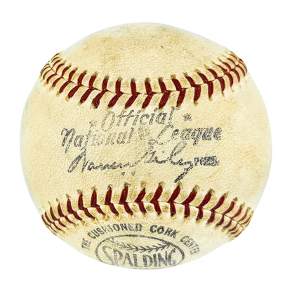 Roberto Clemente Autographed Official Giles NL Baseball Pittsburgh Pirates 'Best Wishes' PSA/DNA & Beckett Authenticated