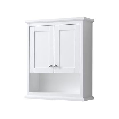 Wall-Mounted Bathroom Storage Cabinet, Dark Gray