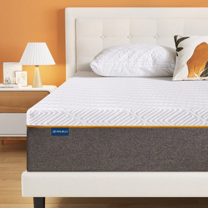 Queen Mattress 10" Madinog Medium Mattress, Cool Gel Memory Foam Mattress, More Breathable, Comfortable